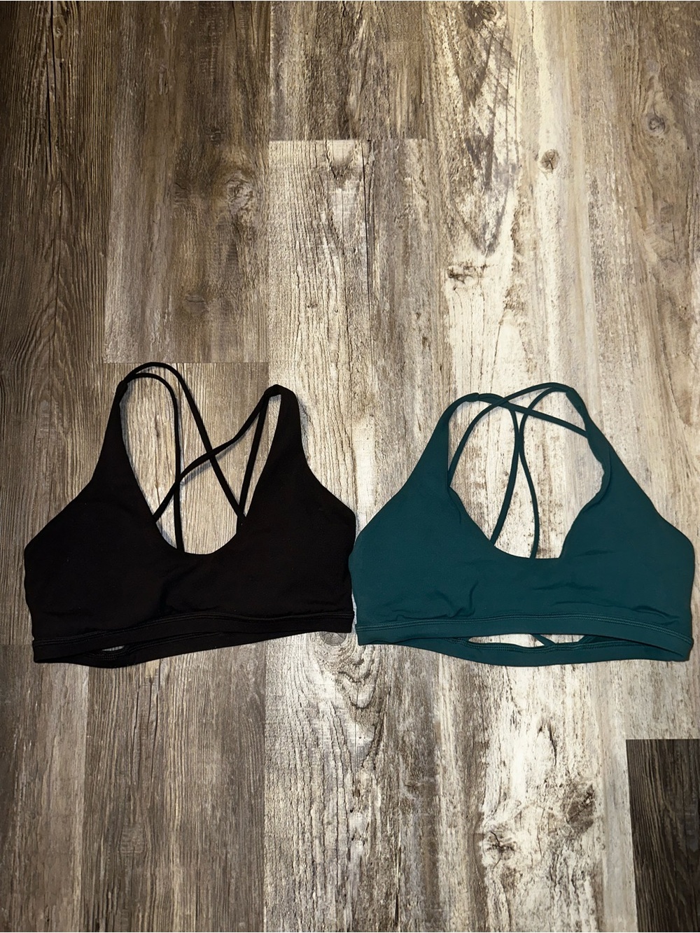 2 lululemon Nulu Strappy Scoop-Neck Bras Light Support, A/B Cup